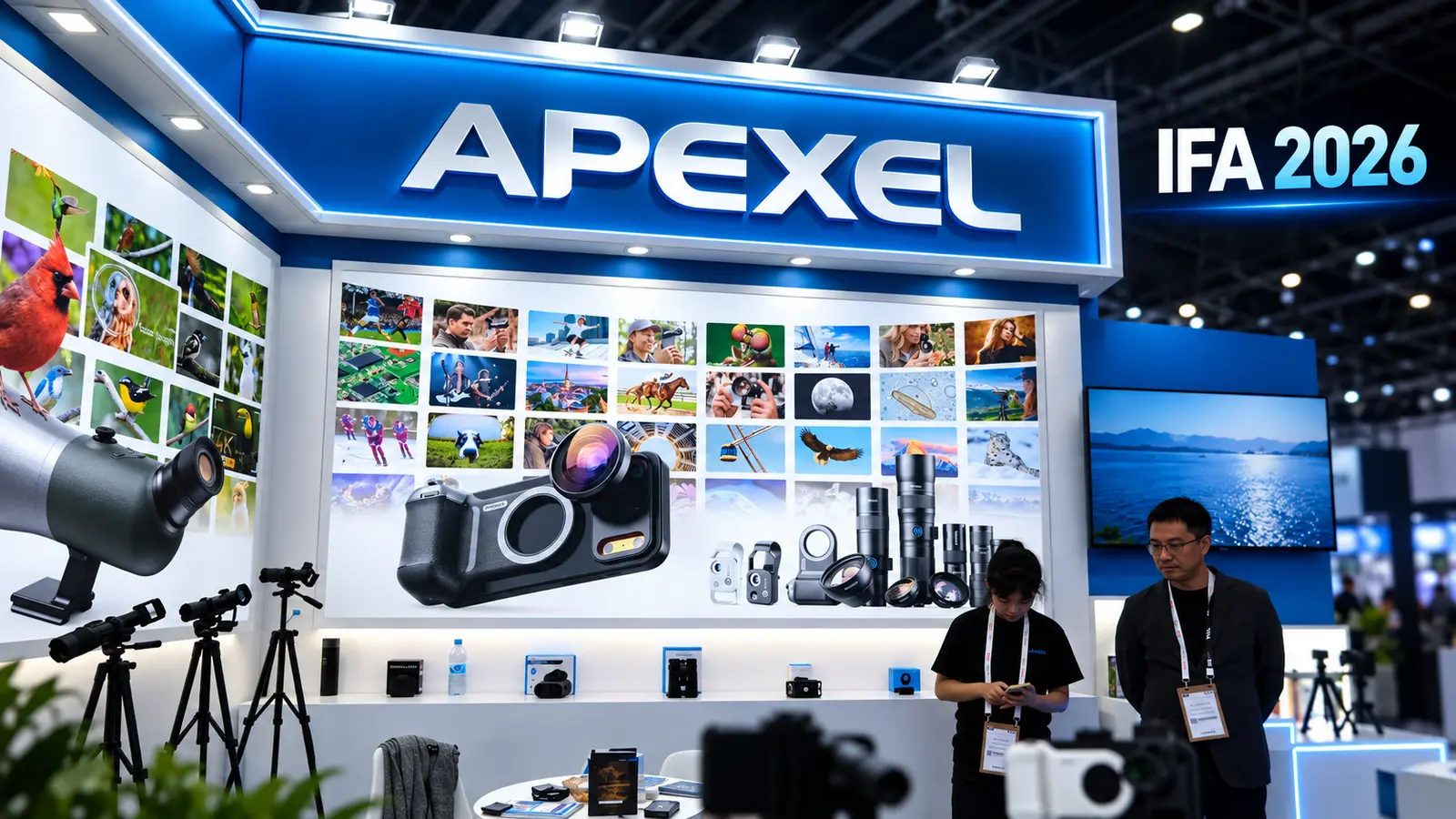 Apexel la IFA 2026: teleobiective și optică inteligentă