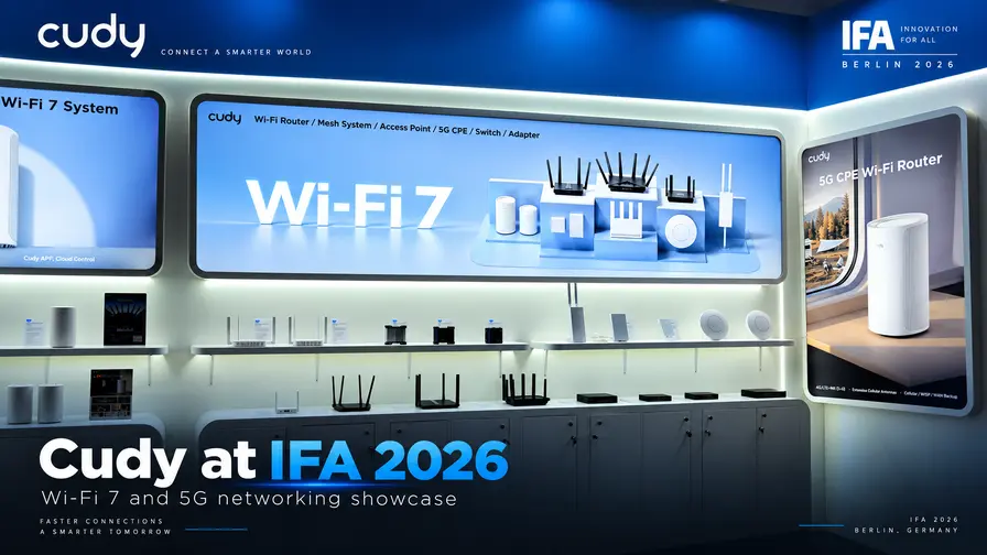 Cudy la IFA 2026: routere 5G industriale și Wi-Fi 7