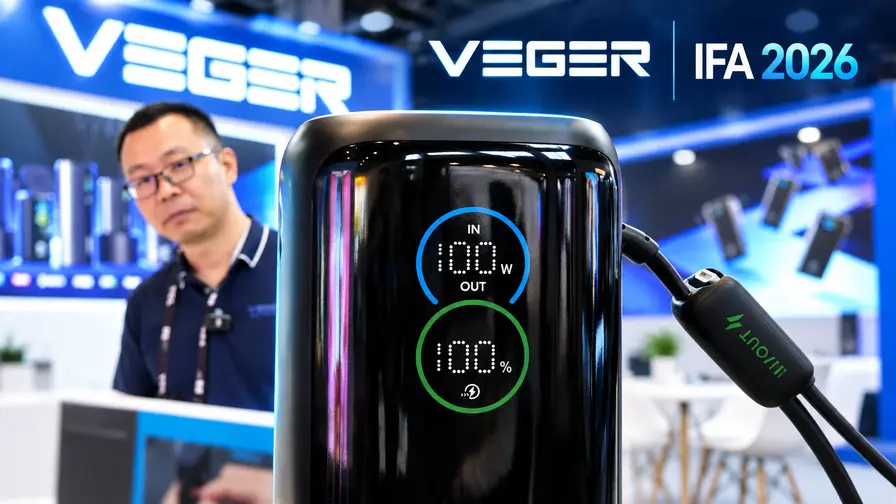 VEGER la IFA 2026: Power bank-uri pentru toate nevoile