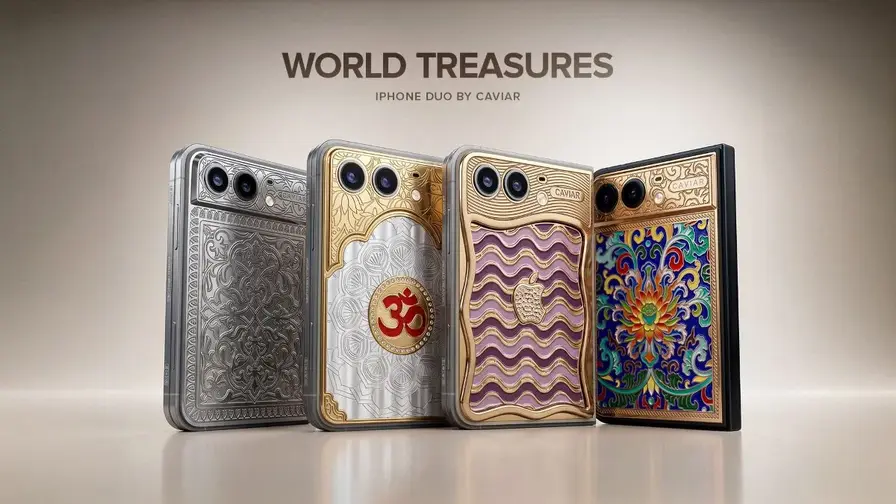 Caviar lansează colecția Comorile Lumii pentru iPhone Duo