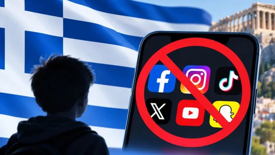 Parlamentul Greciei: social media interzisă copiilor